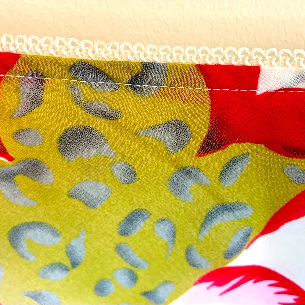 Fully Lined Feminine Light Weight Skirt, With Handkerchief Detailing.